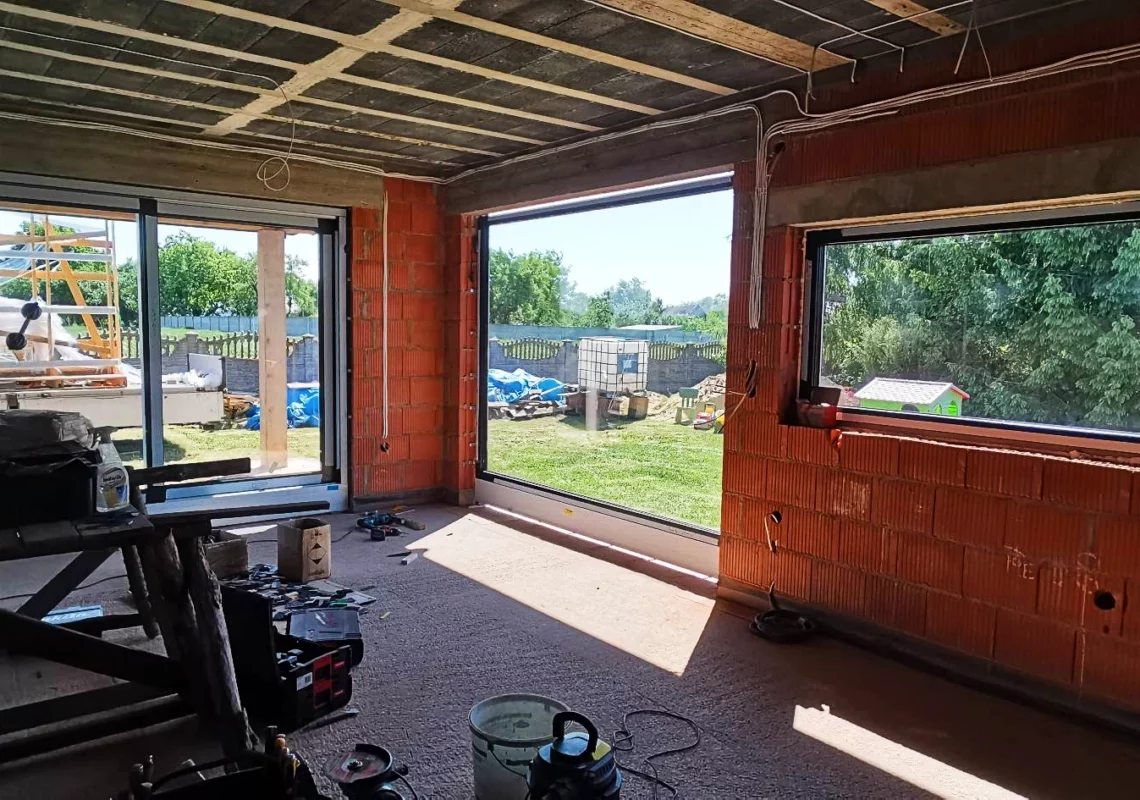 montowanie okna w nowym domu