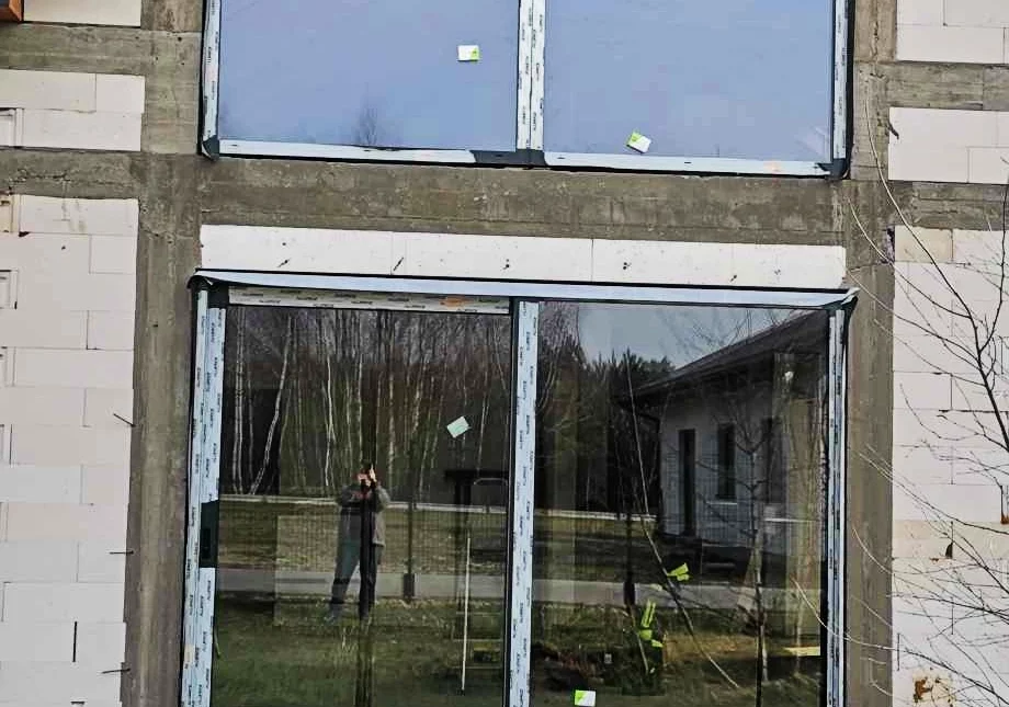 nowo zamontowane okna